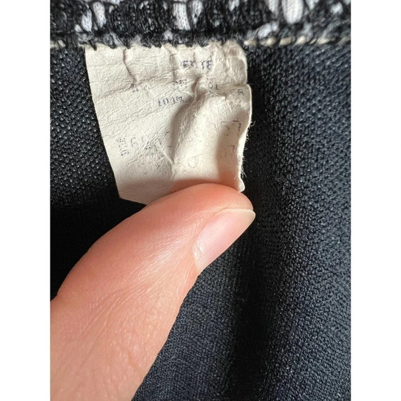 Vintage Sears Houndstooth Straight Leg Pull On Pants Women’s 30 - Picture 6 of 6